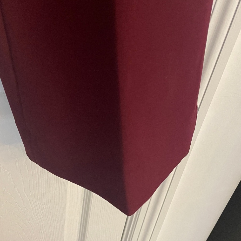 Banana Republic Deep Burgundy Blake Women's Trousers in size 10 S - Picture 6 of 7